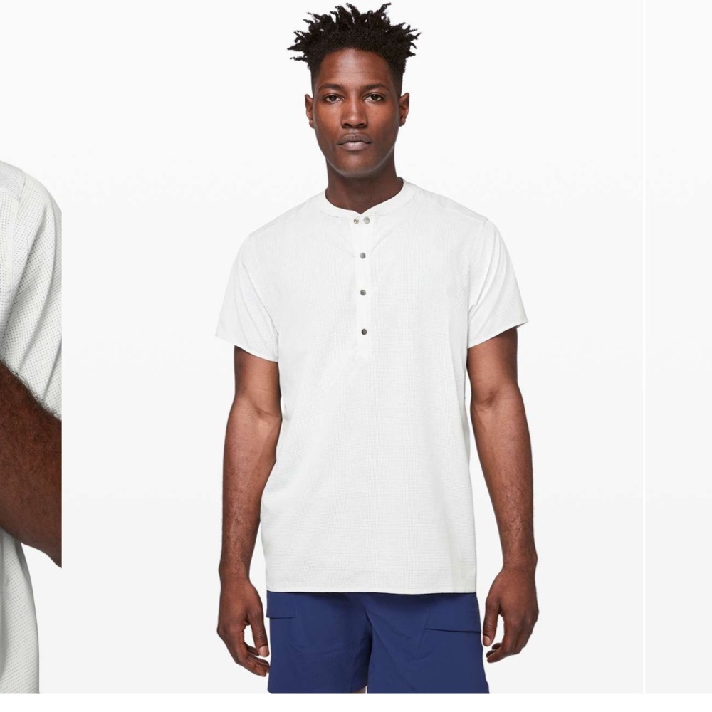Lululemon Eurus Short Sleeve Pop Over